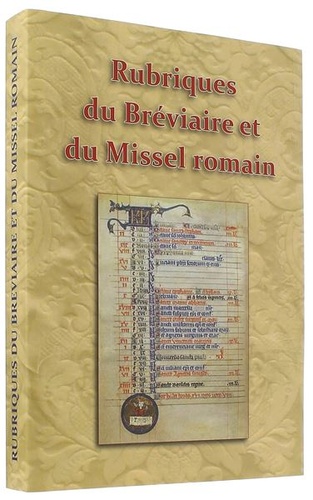 Rubriques du Bréviaire et du Missel romain