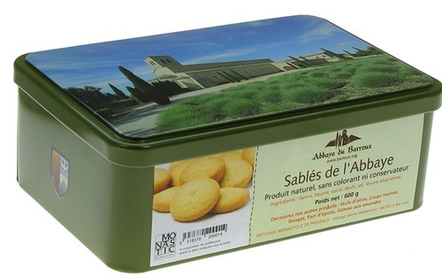 Sablés de l’Abbaye boîte 600 g