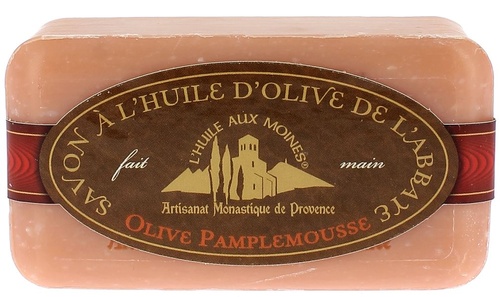 Savon de l'abbaye Olive-Pamplemousse 170 g