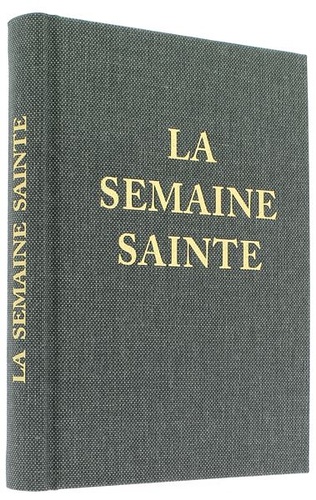 Semaine Sainte latin-français