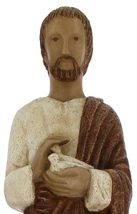 Statue Saint-Joseph aux colombes (36cm)