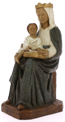 Statue Vierge au Livre (29,50cm)