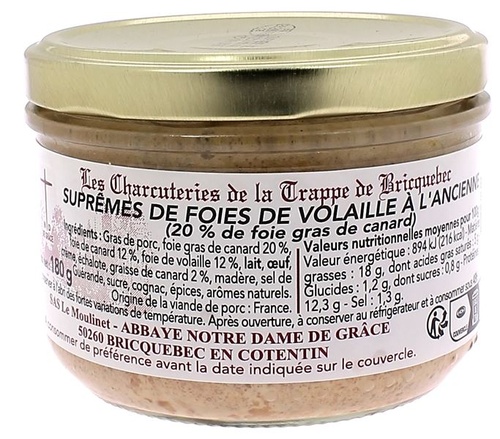 Suprême de foie à l’ancienne 180 g