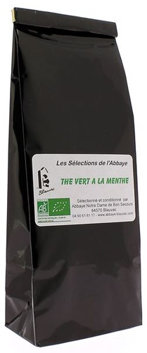 Thé vert à la menthe Bio / Blauvac 100 g