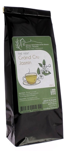 Thé vert grand cru jasmin Bio / Blauvac 100 g