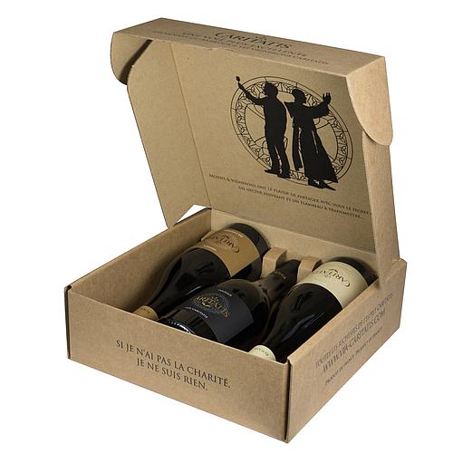 Via Caritatis coffret 3 Lux / (rouge, rosé, blanc) 3 x 75 cl