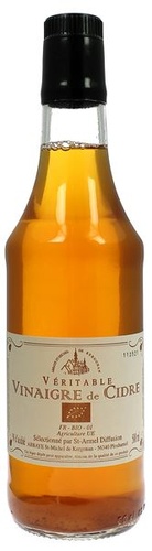 Vinaigre de cidre bio 50 cl